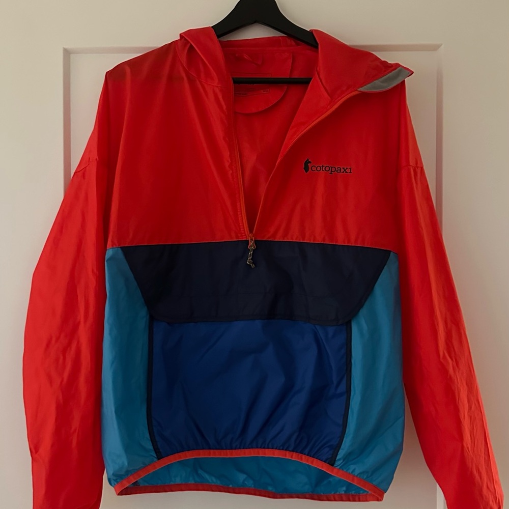 Cotopaxi Bold Red and Navy Jacket